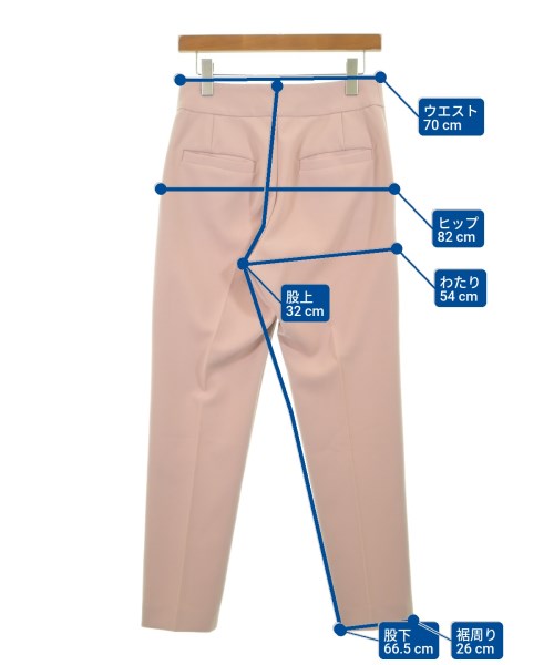 DESIGNWORKS（デザインワークス）スラックス ピンク サイズ:38(M位) レディース/2200631802181