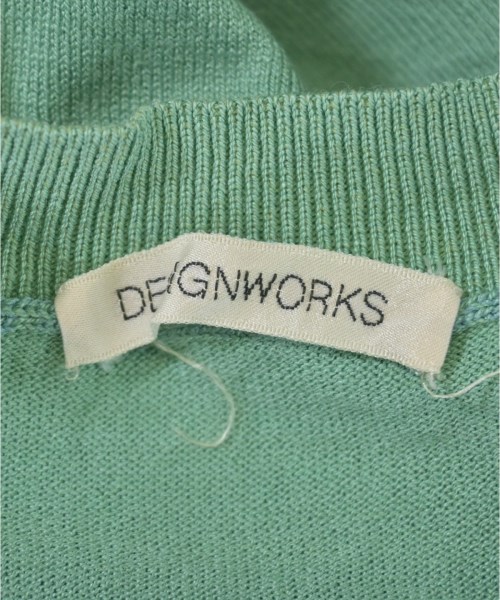 DESIGNWORKS（デザインワークス）カーディガン 緑 サイズ:38(M位) レディース/2200618468034