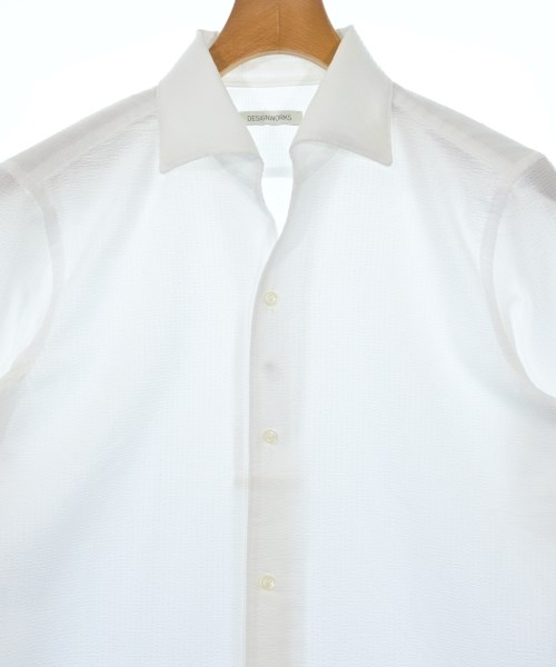 DESIGNWORKS（デザインワークス）カジュアルシャツ 白 サイズ:46(M位) メンズ/2200615674049