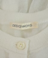 DESIGNWORKS（デザインワークス）カーディガン 白 サイズ:38(M位) レディース/2200615674087