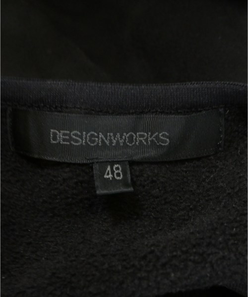 DESIGNWORKS（デザインワークス）スウェット 黒 サイズ:48(L位) メンズ/2200620398053