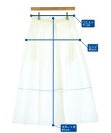 DESIGNWORKS（デザインワークス）ロング・マキシ丈スカート 白 サイズ:38(M位) レディース/2200601564040