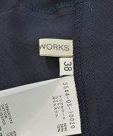 DESIGNWORKS（デザインワークス）ブラウス 紺 サイズ:38(M位) レディース/2200669855081
