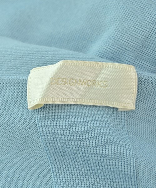 DESIGNWORKS（デザインワークス）カーディガン 青 サイズ:38(M位) レディース/2200672173028