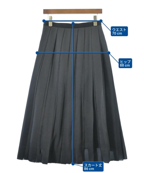 DESIGNWORKS（デザインワークス）ロング・マキシ丈スカート グレー サイズ:38(M位) レディース/2200675132039