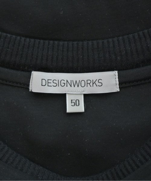 DESIGNWORKS（デザインワークス）Tシャツ・カットソー 黒 サイズ:50(XL位) メンズ/2200670624027