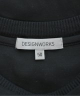 DESIGNWORKS（デザインワークス）Tシャツ・カットソー 黒 サイズ:50(XL位) メンズ/2200670624027