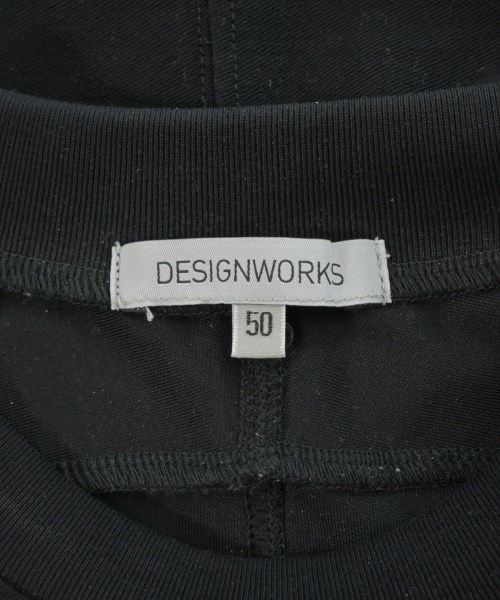 DESIGNWORKS（デザインワークス）Tシャツ・カットソー 黒 サイズ:50(XL位) メンズ/2200670624034
