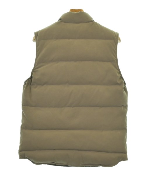 DESIGNWORKS（デザインワークス）ダウンジャケット/ダウンベスト 茶 サイズ:48(L位) メンズ/2200673093042