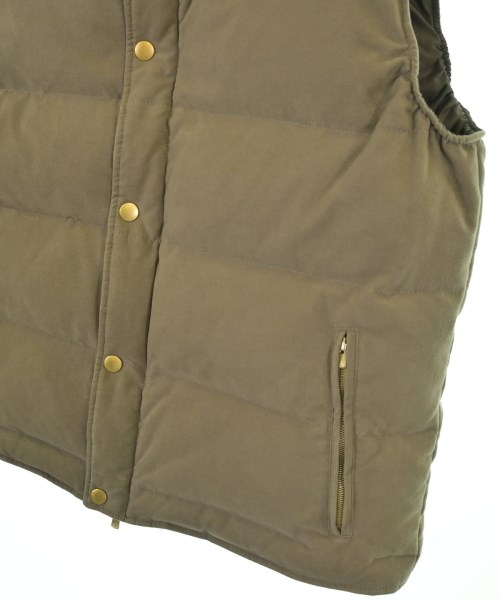 DESIGNWORKS（デザインワークス）ダウンジャケット/ダウンベスト 茶 サイズ:48(L位) メンズ/2200673093042