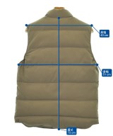 DESIGNWORKS（デザインワークス）ダウンジャケット/ダウンベスト 茶 サイズ:48(L位) メンズ/2200673093042