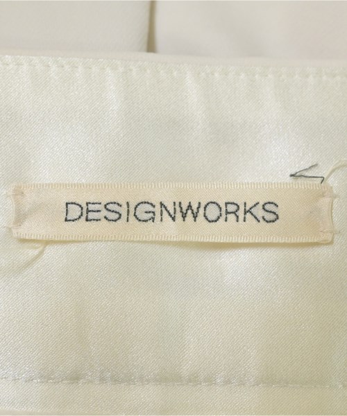 DESIGNWORKS（デザインワークス）スラックス 白 サイズ:38(M位) レディース/2200694608034