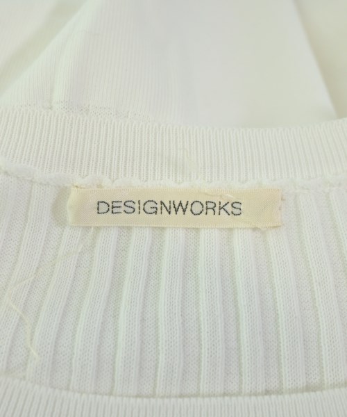 DESIGNWORKS（デザインワークス）ニット・セーター 白 サイズ:38(M位) レディース/2200639386065