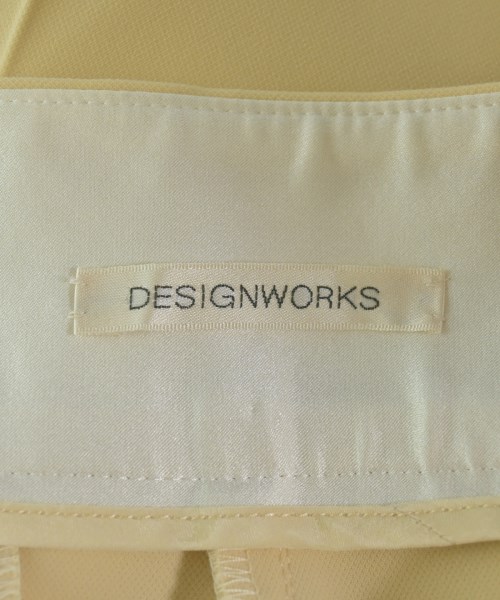 DESIGNWORKS（デザインワークス）スラックス 黄 サイズ:38(M位) レディース/2200639386188