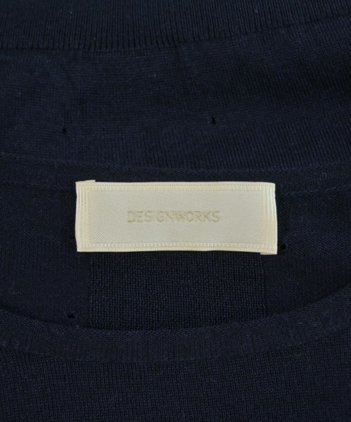 DESIGNWORKS（デザインワークス）ニット・セーター 紺 サイズ:38(M位) レディース/2200647900024
