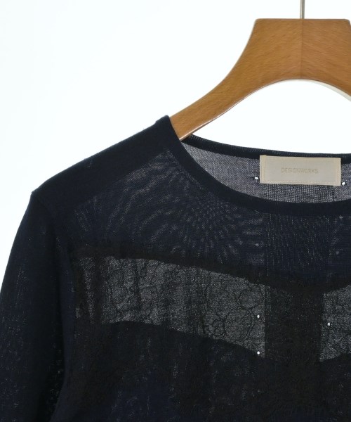 DESIGNWORKS（デザインワークス）ニット・セーター 紺 サイズ:38(M位) レディース/2200647900024