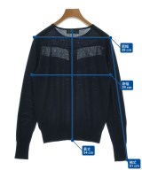 DESIGNWORKS（デザインワークス）ニット・セーター 紺 サイズ:38(M位) レディース/2200647900024