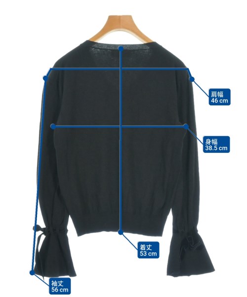 DESIGNWORKS（デザインワークス）ニット・セーター 黒 サイズ:38(M位) レディース/2200651759038