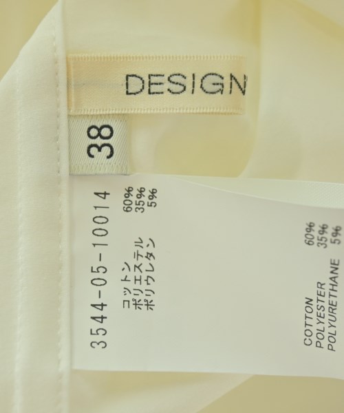 DESIGNWORKS（デザインワークス）ブラウス 白 サイズ:38(M位) レディース/2200700280070