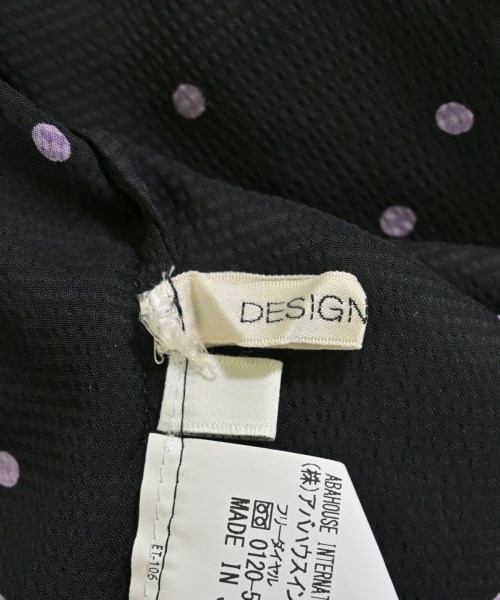 DESIGNWORKS（デザインワークス）カジュアルシャツ 黒 サイズ:38(M位) レディース/2200703902092