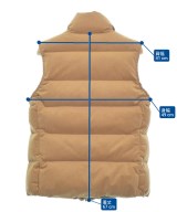 DESIGNWORKS（デザインワークス）ダウンジャケット/ダウンベスト 茶 サイズ:46(L位) メンズ/2200662363033