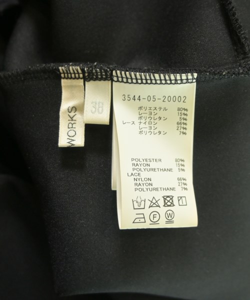 DESIGNWORKS（デザインワークス）Tシャツ・カットソー 黒 サイズ:38(M位) レディース/2200660847016