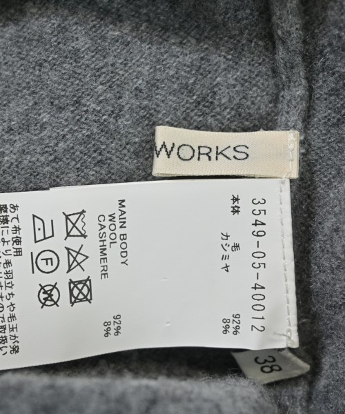 DESIGNWORKS（デザインワークス）ニット・セーター グレー サイズ:38(M位) レディース/2200664560041