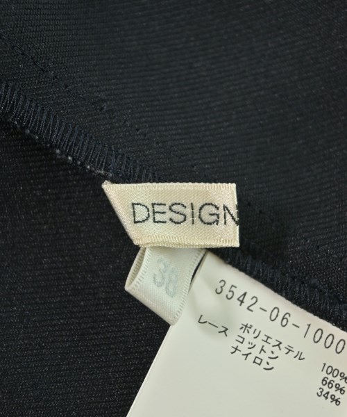 DESIGNWORKS（デザインワークス）ブラウス 紺 サイズ:38(M位) レディース/2200662860266