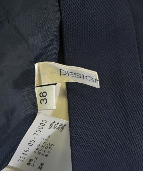 DESIGNWORKS（デザインワークス）ロング・マキシ丈スカート 紺 サイズ:38(M位) レディース/2200664055134