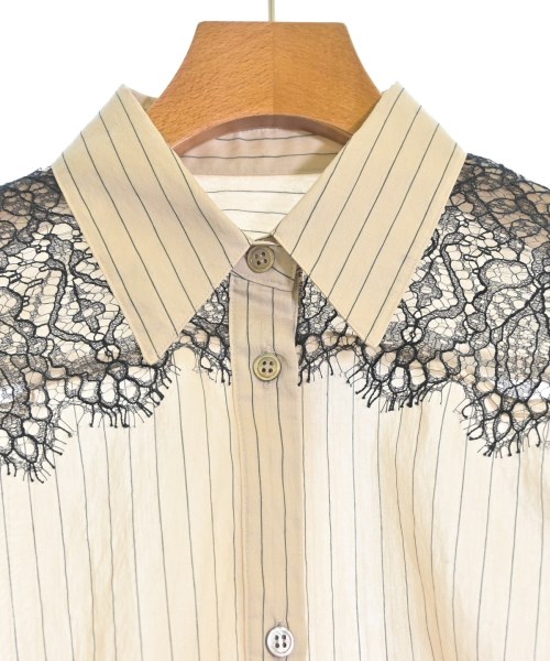 DESIGNWORKS（デザインワークス）カジュアルシャツ ベージュ サイズ:38(M位) レディース/2200667669505