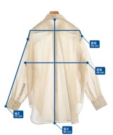 DESIGNWORKS（デザインワークス）カジュアルシャツ ベージュ サイズ:38(M位) レディース/2200667669505