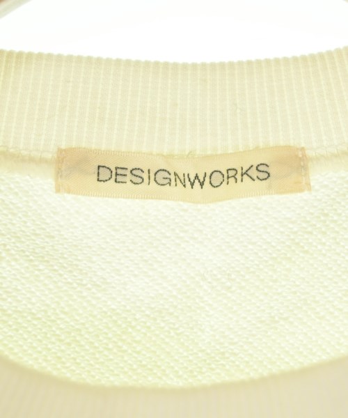 DESIGNWORKS（デザインワークス）スウェット 白 サイズ:38(M位) レディース/2200647823064