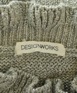 DESIGNWORKS（デザインワークス）ニット・セーター ベージュ サイズ:38(M位) レディース/2200725463113