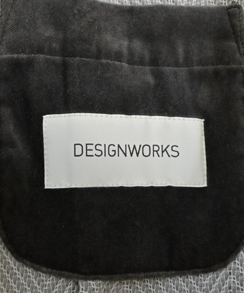 DESIGNWORKS（デザインワークス）カジュアルジャケット グレー サイズ:48(L位) メンズ/2200683616057