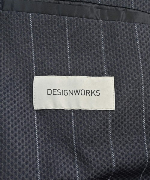 DESIGNWORKS（デザインワークス）カジュアルジャケット 紺 サイズ:48(L位) メンズ/2200683616064