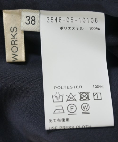 DESIGNWORKS（デザインワークス）ブラウス 黒 サイズ:38(M位) レディース/2200682395052