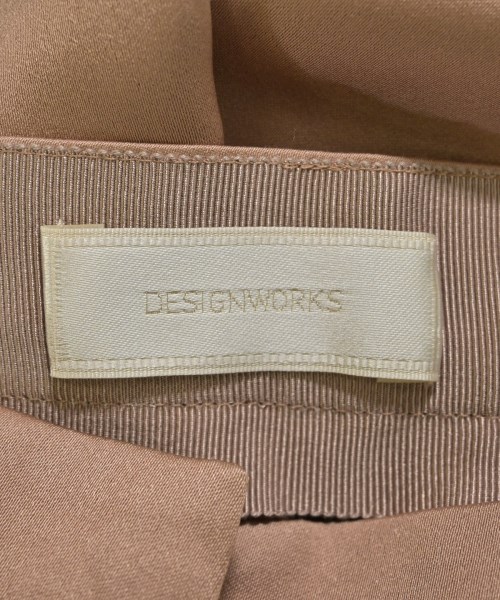 DESIGNWORKS（デザインワークス）ショートパンツ 茶 サイズ:36(S位) レディース/2200687269204
