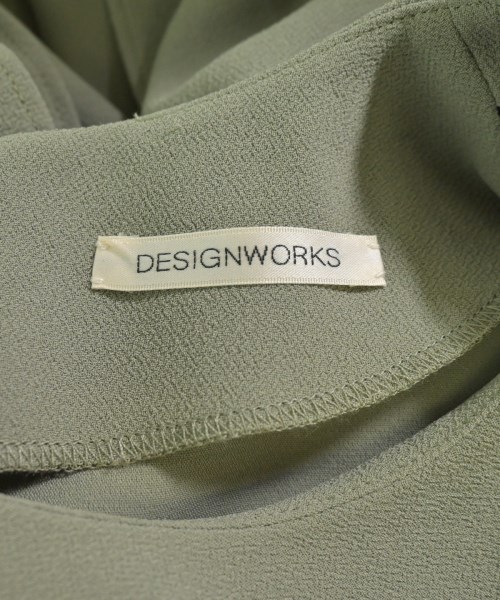 DESIGNWORKS（デザインワークス）ブラウス カーキ サイズ:38(M位) レディース/2200691610665