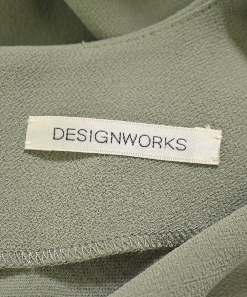 DESIGNWORKS（デザインワークス）ブラウス カーキ サイズ:38(M位) レディース/2200691610672