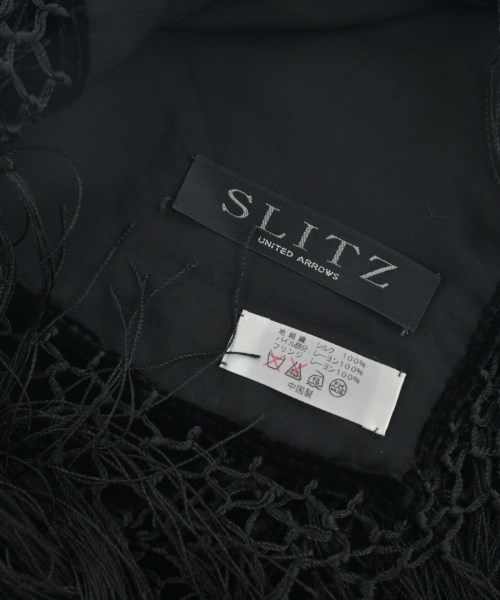 SLITZ（スリッツ）ストール 黒 サイズ:- レディース/2200636423060
