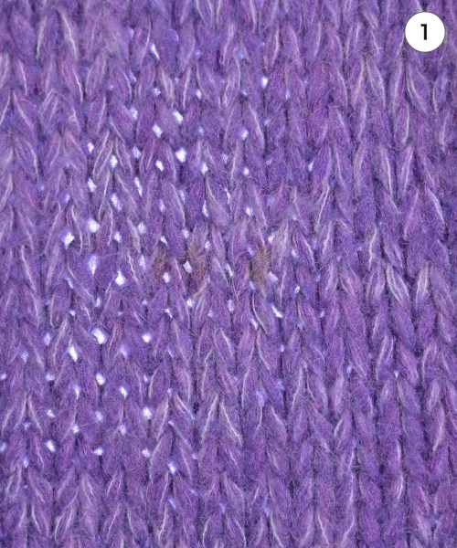 SLYZ（スライ）ニット・セーター 紫 サイズ:F レディース/2200638712018