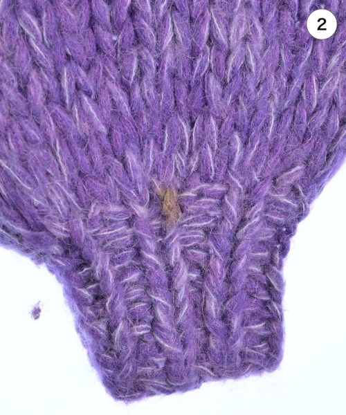 SLYZ（スライ）ニット・セーター 紫 サイズ:F レディース/2200638712018