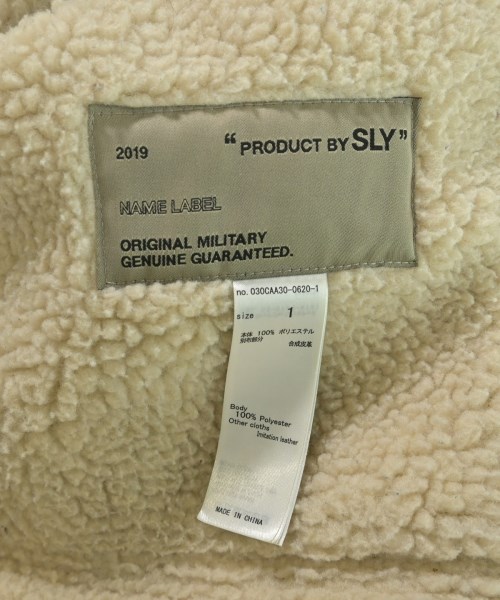 SLY（スライ）ブルゾン ベージュ サイズ:1(S位) レディース/2200638712087