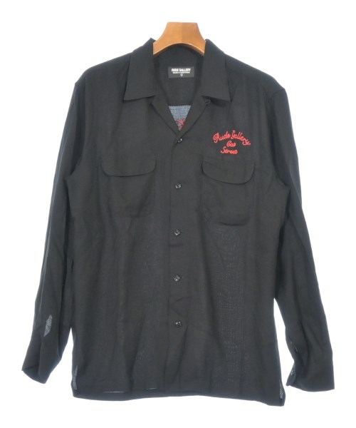 RUDE GALLERY(ルードギャラリー)カジュアルシャツ 黒 サイズ:4(L位)/2200676804133