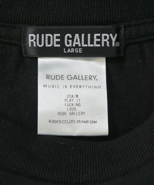 RUDE GALLERY（ルードギャラリー）Tシャツ・カットソー 黒 サイズ:L メンズ/2200676804300
