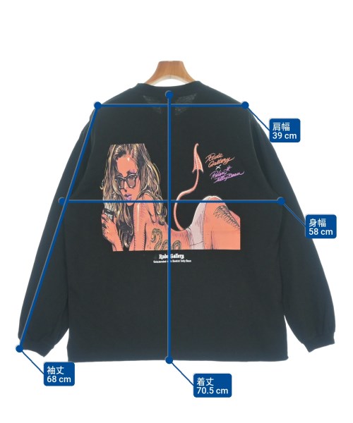 RUDE GALLERY（ルードギャラリー）Tシャツ・カットソー 黒 サイズ:L メンズ/2200676804300