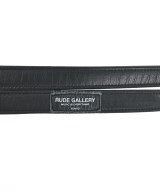 RUDE GALLERY（ルードギャラリー）ベルト 黒 サイズ:- メンズ/2200676804508