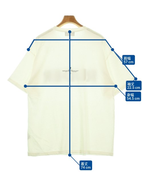 RUDE GALLERY（ルードギャラリー）Tシャツ・カットソー 白 サイズ:3(L位) メンズ/2200697633156