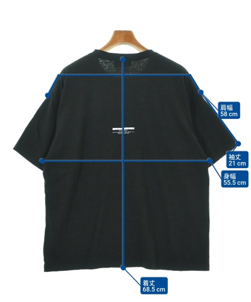 RUDE GALLERY（ルードギャラリー）Tシャツ・カットソー 黒 サイズ:3(L位) メンズ/2200697633163
