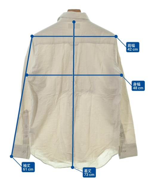 RUDE GALLERY（ルードギャラリー）カジュアルシャツ ベージュ サイズ:S メンズ/2200642946034